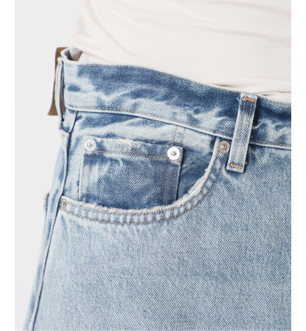 journal standard L'essage「HAIKURE/ハイクル BETHANY SHORT LENGTH POLLOCK デニムパンツ」|デニム|