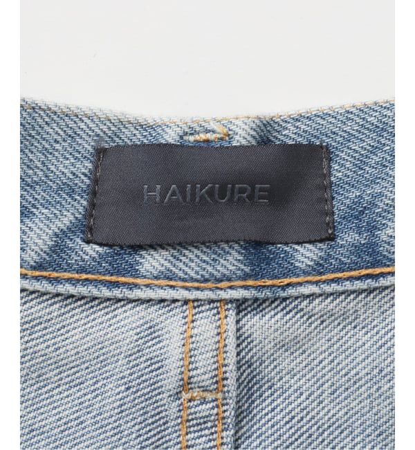journal standard L'essage「HAIKURE/ハイクル BETHANY SHORT LENGTH POLLOCK デニムパンツ」|デニム|