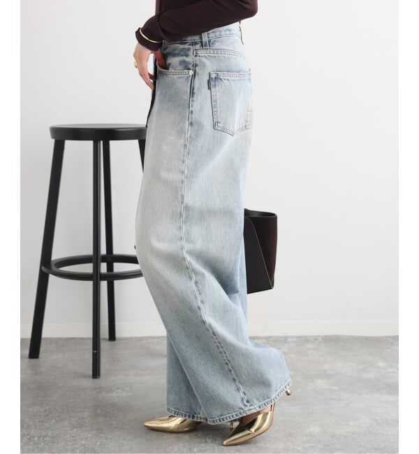 journal standard L'essage「HAIKURE/ハイクル BETHANY SHORT LENGTH POLLOCK デニムパンツ」|デニム|