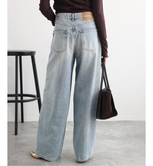 journal standard L'essage「HAIKURE/ハイクル BETHANY SHORT LENGTH POLLOCK デニムパンツ」|デニム|