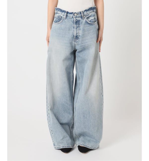 journal standard L'essage「HAIKURE/ハイクル BETHANY SHORT LENGTH POLLOCK デニムパンツ」|デニム|
