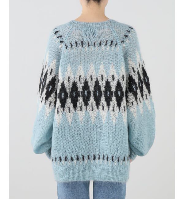 JOURNAL STANDARD「【NOMARHYTHM TEXTILE /ノ－マリズム　テキスタイル】Hand Knit Snowflake Sweater」|ニット・セーター|