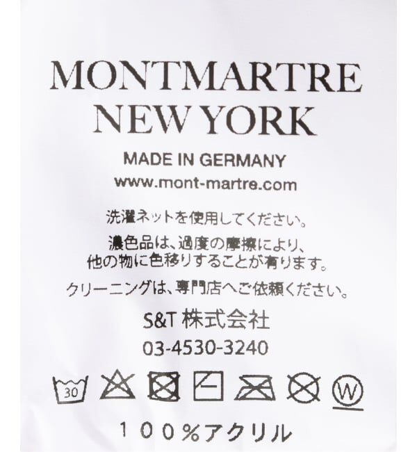 Oriens JOURNAL STANDARD「【Montmartre New York/モンマルトルニューヨーク】Amsterdam Scarf」|マフラー|