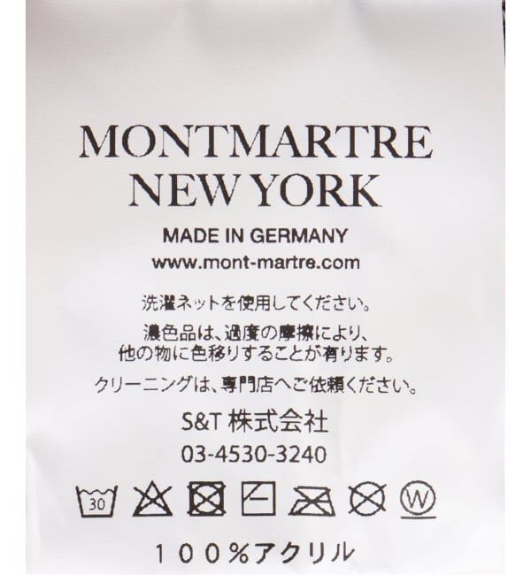 Oriens JOURNAL STANDARD「【Montmartre New York/モンマルトルニューヨーク】 R&B Scarf」|マフラー|