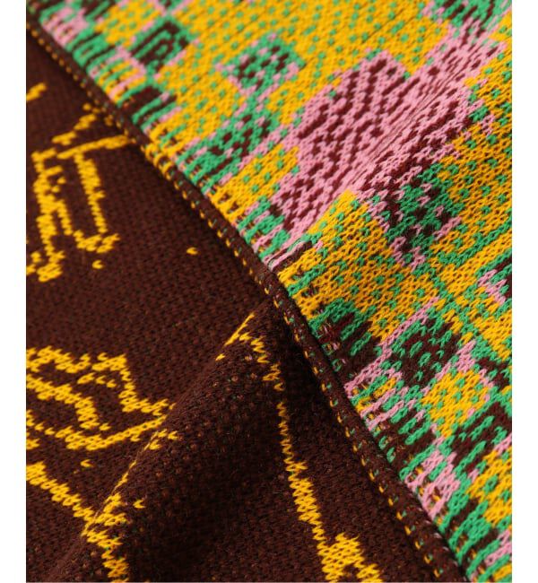 Oriens JOURNAL STANDARD「【Montmartre New York/モンマルトルニューヨーク】Yellow Pattern Scarf」|マフラー|