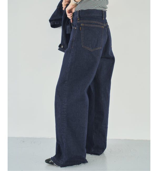 Spick and Span「《40周年 / 予約》5 1/2 40th LOOSE-STRAIGHT DENIM」|デニム|