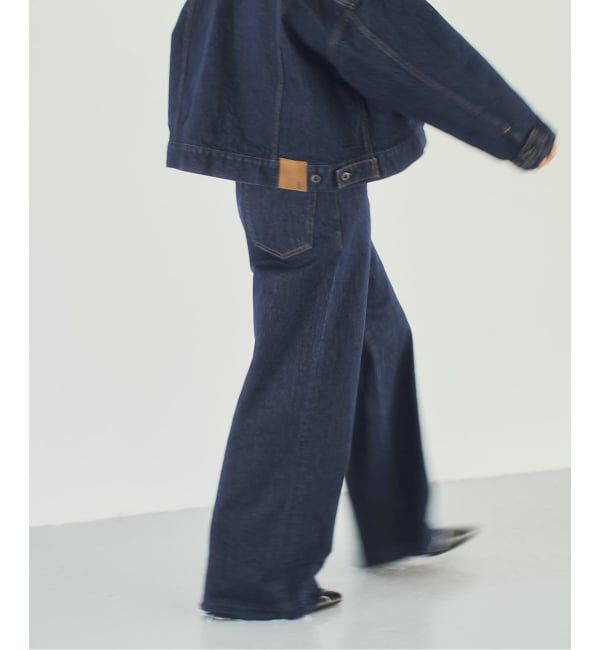 Spick and Span「《40周年 / 予約》5 1/2 40th LOOSE-STRAIGHT DENIM」|デニム|
