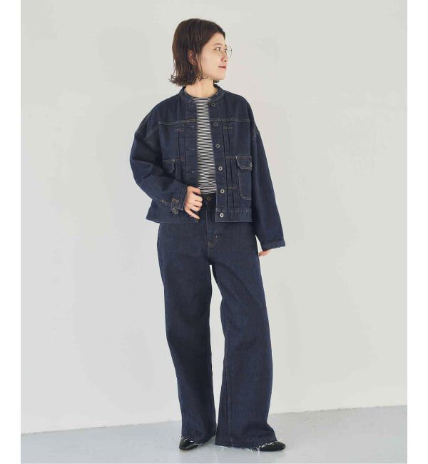 Spick and Span「《40周年 / 予約》5 1/2 40th LOOSE-STRAIGHT DENIM」|デニム|