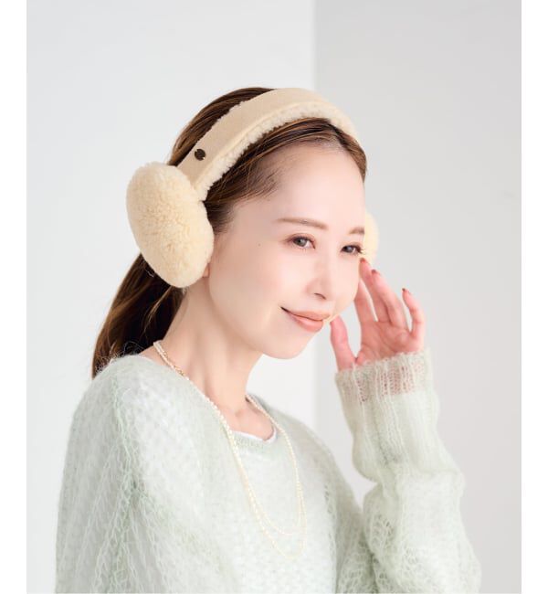 U by SPICK&SPAN「《予約》EMU Australia/エミュー オーストラリア ANGAHOOK TEDDY EARMUFFS」|その他|