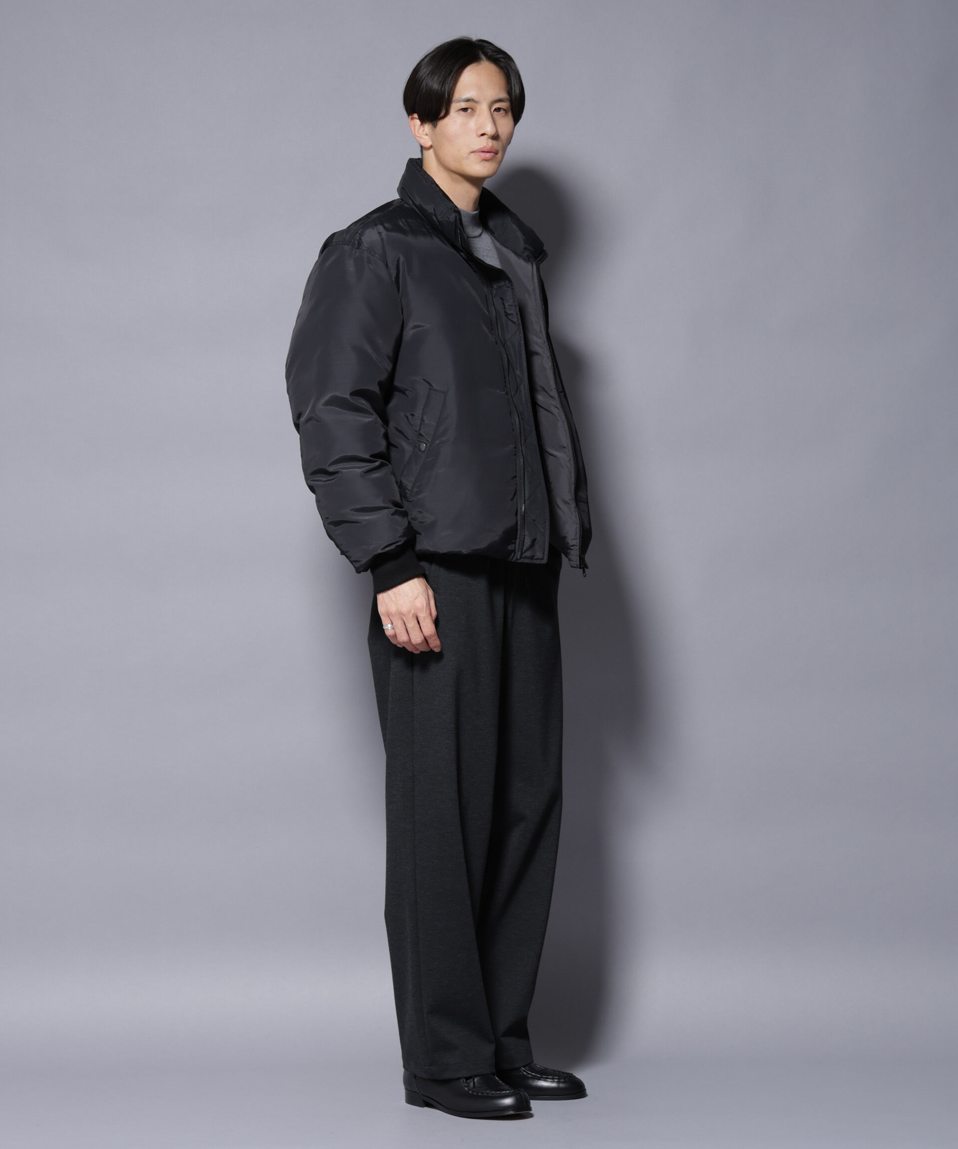 NANO universe「｢OGAWA PRODUCTS｣anewdown(R) スタンドダウン 難燃性、撥水」|ダウン|
