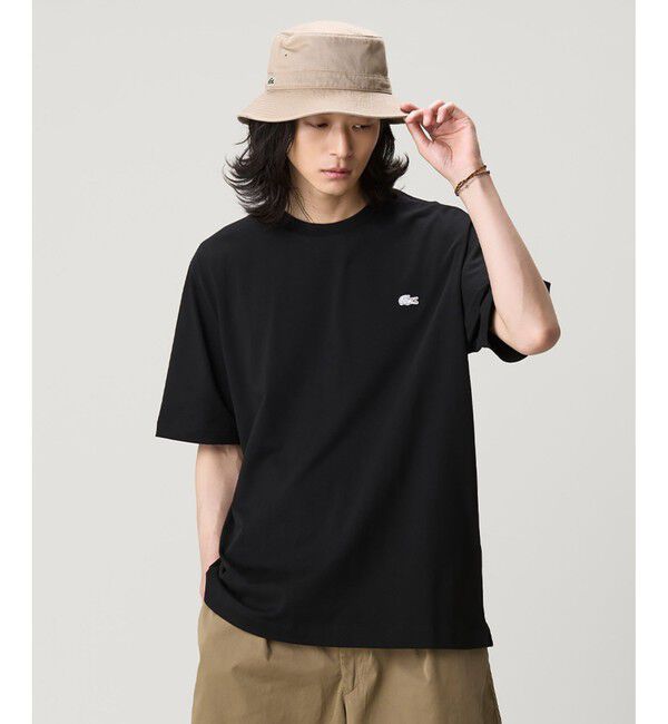 LACOSTE「ウォッシュドコットンバケットハット」|ハット|