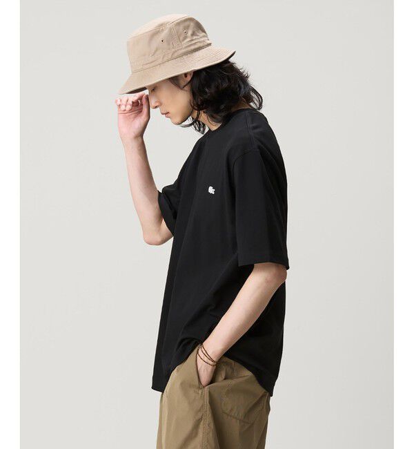 LACOSTE「ウォッシュドコットンバケットハット」|ハット|