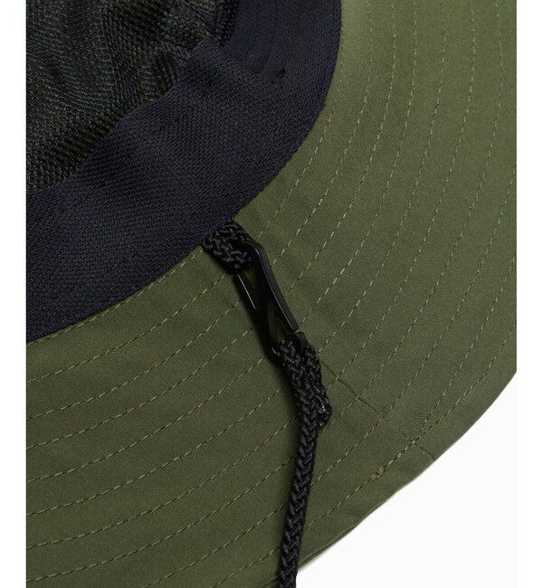 LACOSTE「ワンポイント撥水サファリハット」|ハット|