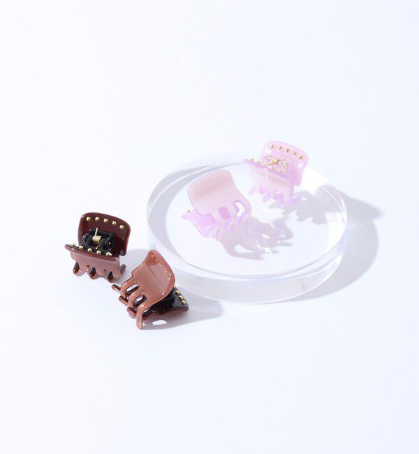 NOLLEY'S「NOLLEYSスタッズクリップmini-2P」|ヘアバンド|