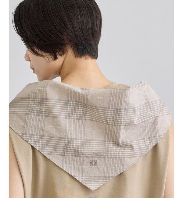 SALON adam et rope'「エンザイムコットンストール / FABRICA」|ストール|ベージュ(27)