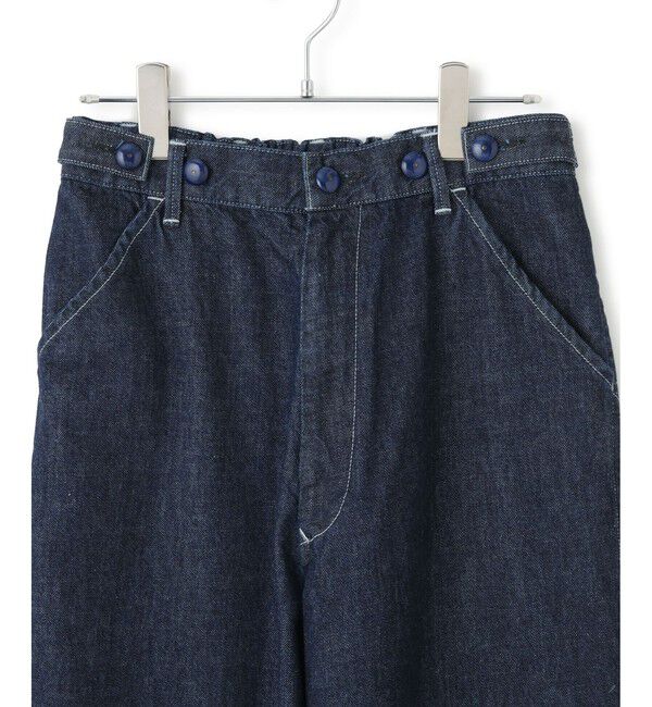 SALON adam et rope'「【KURO for SALON（クロ）】別注EASY TUCK DENIM INDIGO / デニムパンツ」|デニム|