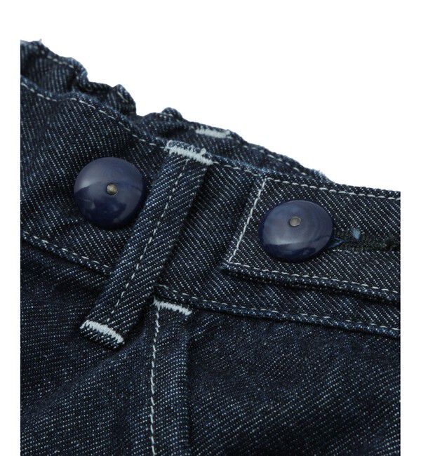 SALON adam et rope'「【KURO for SALON（クロ）】別注EASY TUCK DENIM INDIGO / デニムパンツ」|デニム|