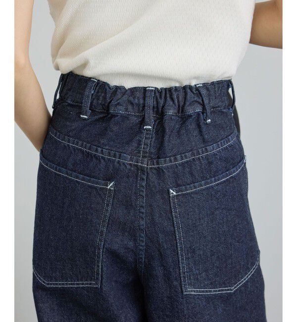 SALON adam et rope'「【KURO for SALON（クロ）】別注EASY TUCK DENIM INDIGO / デニムパンツ」|デニム|
