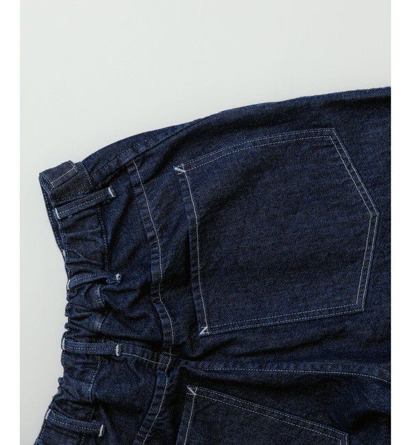 SALON adam et rope'「【KURO for SALON（クロ）】別注EASY TUCK DENIM INDIGO / デニムパンツ」|デニム|