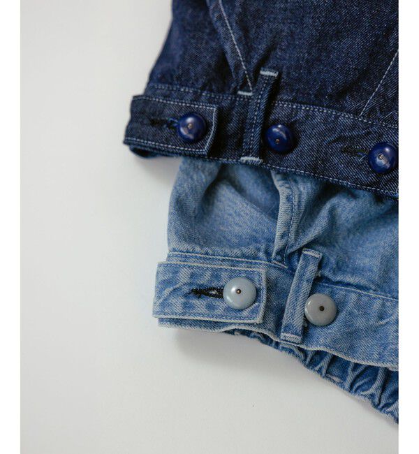 SALON adam et rope'「【KURO for SALON（クロ）】別注EASY TUCK DENIM LIGHT INDIGO / デニムパンツ」|デニム|
