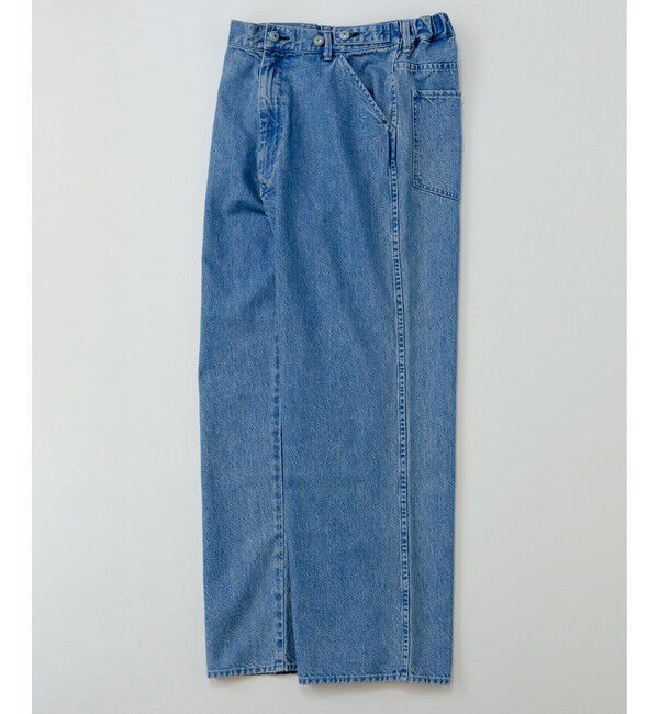 SALON adam et rope'「【KURO for SALON（クロ）】別注EASY TUCK DENIM LIGHT INDIGO / デニムパンツ」|デニム|