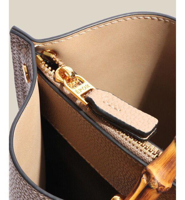 E'POR「【E'POR】BAMBOO BAG Large/A4対応・通勤・26SS」|トートバッグ|