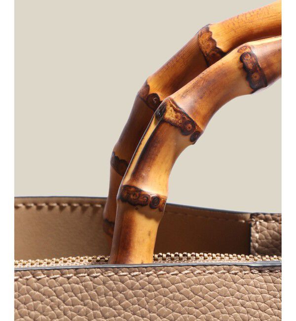 E'POR「【E'POR】BAMBOO BAG Large/A4対応・通勤・26SS」|トートバッグ|