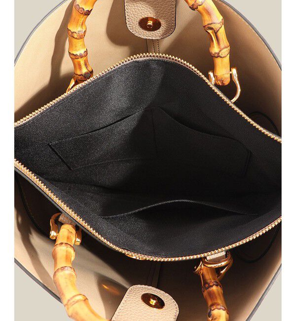 E'POR「【E'POR】BAMBOO BAG Large/A4対応・通勤・26SS」|トートバッグ|