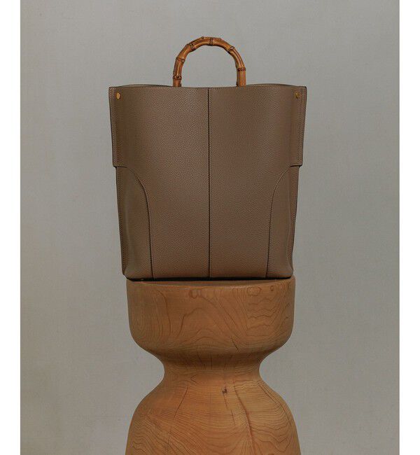 E'POR「【E'POR】BAMBOO BAG Large/A4対応・通勤・26SS」|トートバッグ|