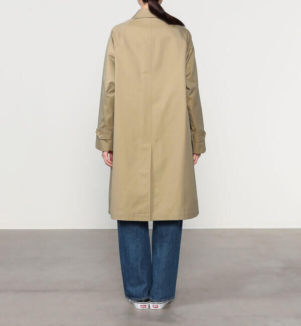  「ANATOMICA | SINGLE RAGLAN 1 WOMEN」|ステンカラーコート|
