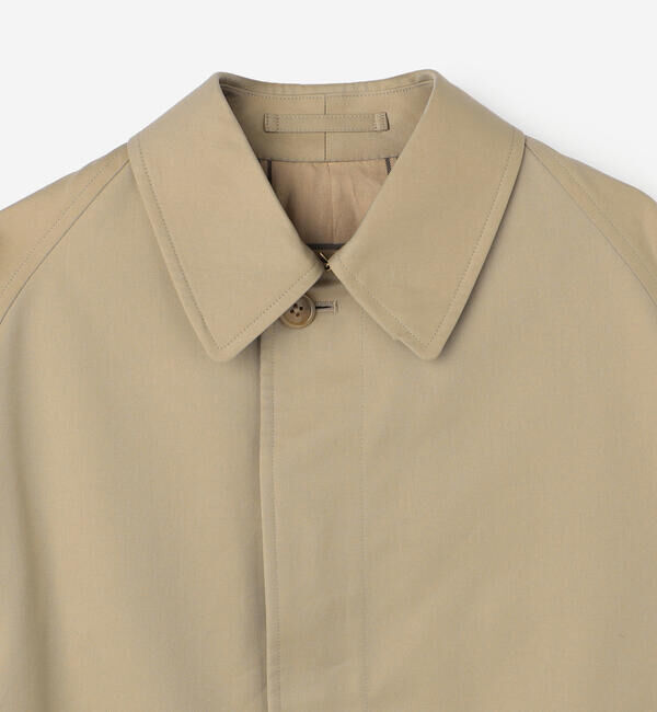  「ANATOMICA | SINGLE RAGLAN 1 WOMEN」|ステンカラーコート|
