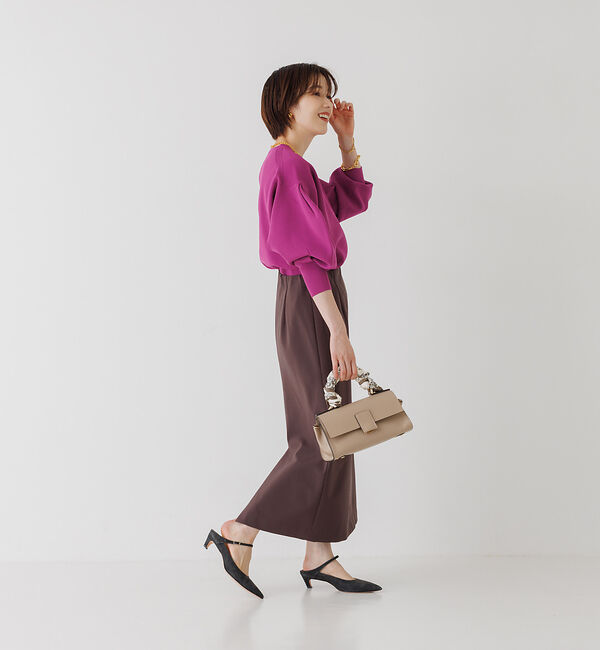 Rouge vif「【XSサイズ展開】4WAYストレッチタイトスカート」|スカート|