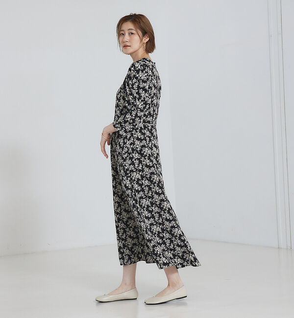 abahouse mavie「【大人のいちまんワンピ】プリントワンピース」|ワンピース|