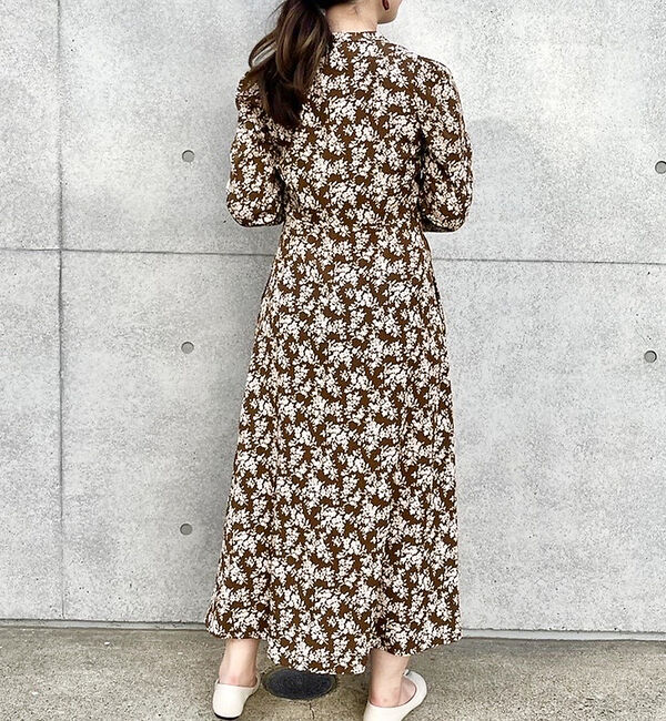 abahouse mavie「【大人のいちまんワンピ】プリントワンピース」|ワンピース|