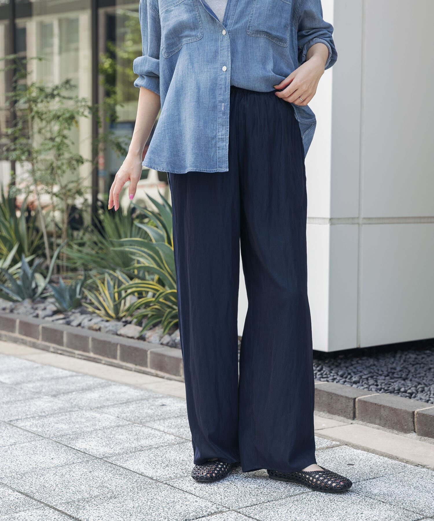 URBAN RESEARCH DOORS「『接触冷感/UVｶｯﾄ/吸水速乾/ﾏｼﾝｳｫｯｼｬﾌﾞﾙ』ﾄﾞﾗｲﾀｯﾁ  」|その他|