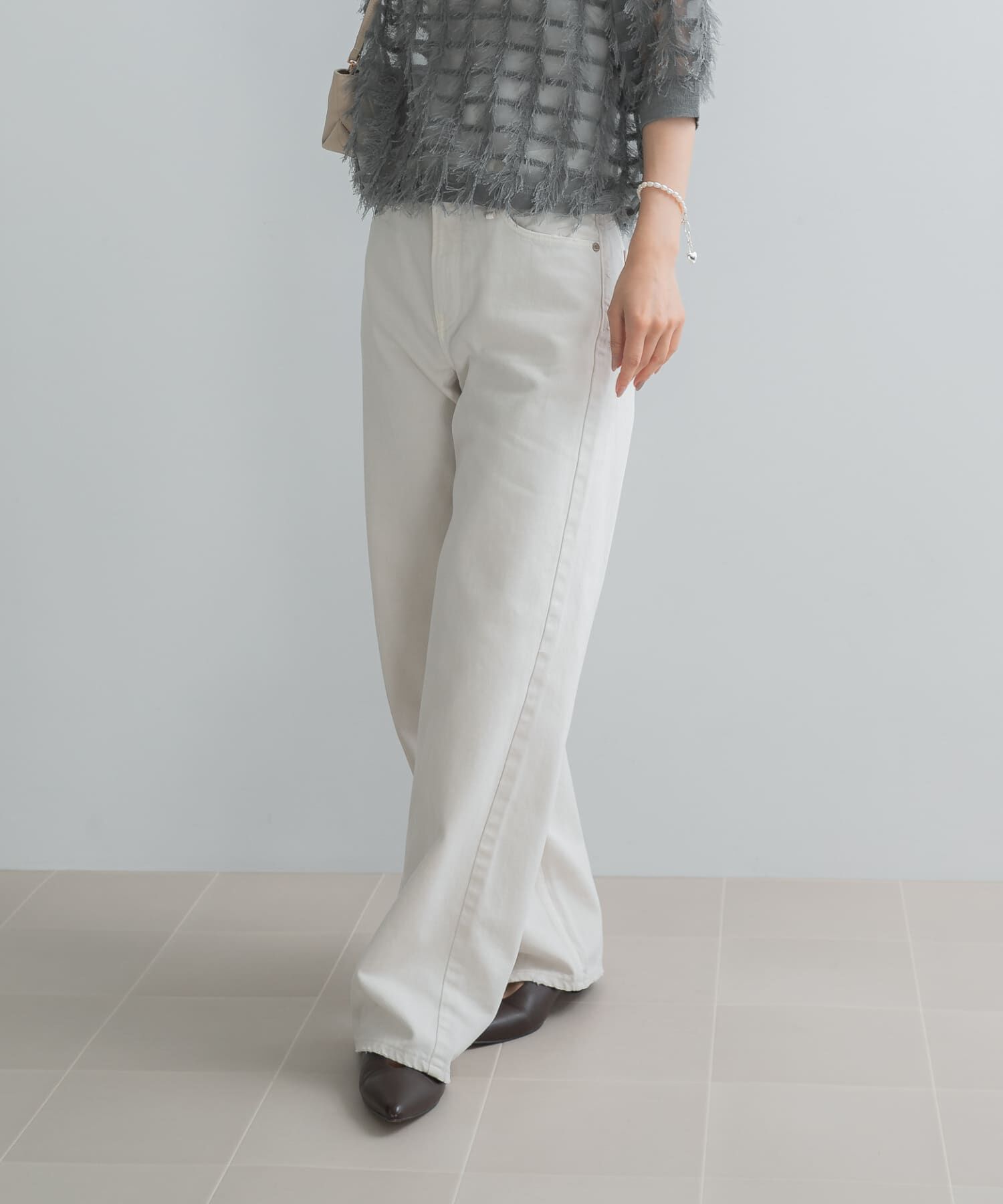 URBAN RESEARCH ROSSO「upper hights　THE NIECE MID-RISE」|デニム|