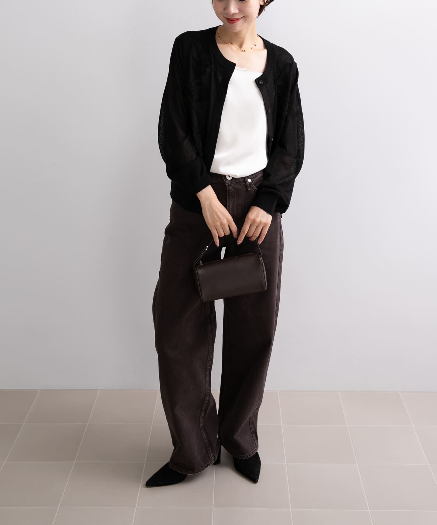 URBAN RESEARCH ROSSO「upper hights　THE NIECE MID-RISE」|デニム|