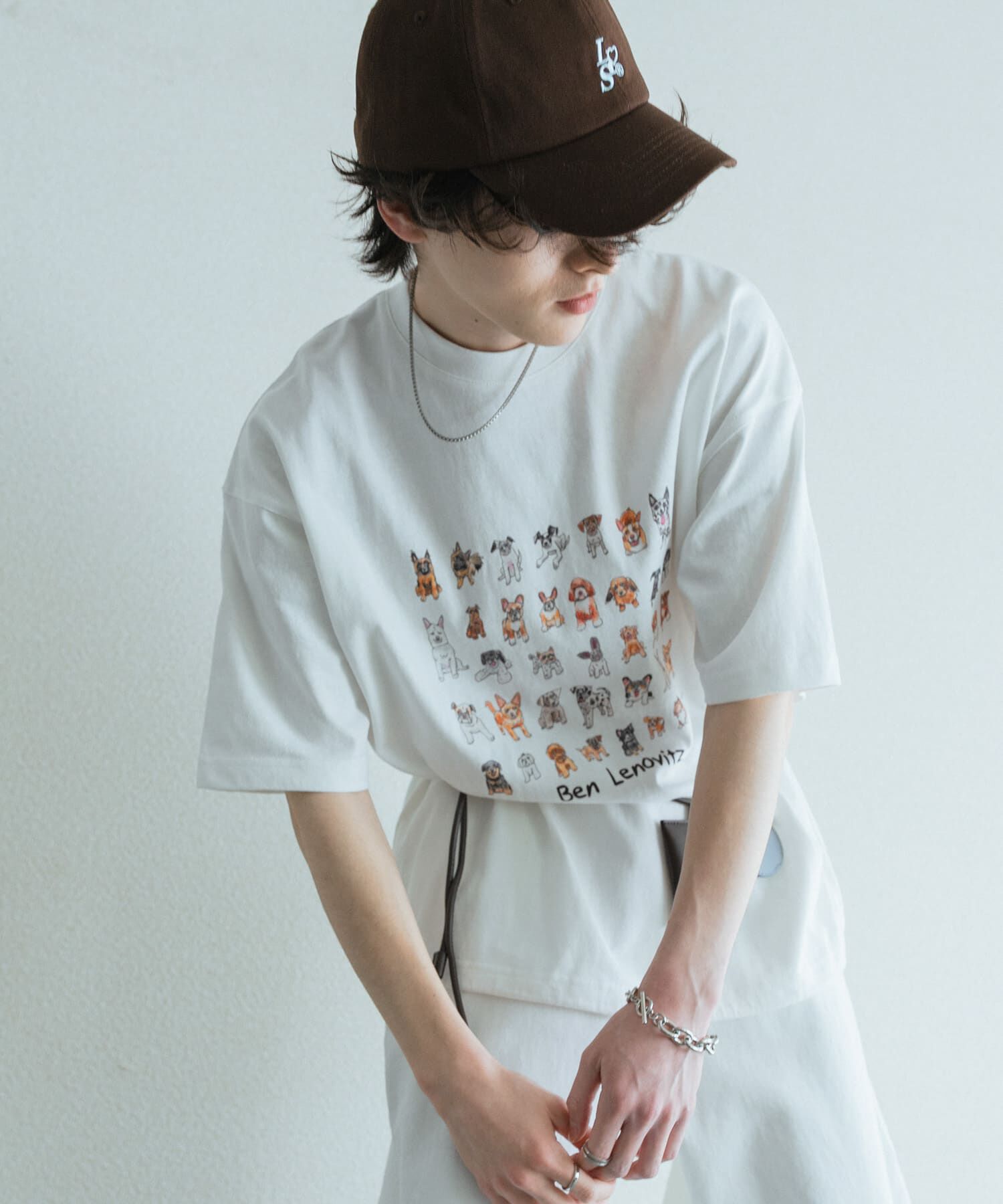 SENSE OF PLACE by URBAN RESEARCH「『別注』Ben Lenovitz&times;SENSE OF PLACE　SHORT-SLEEVE T-SHIRTS」|Tシャツ・カットソー|