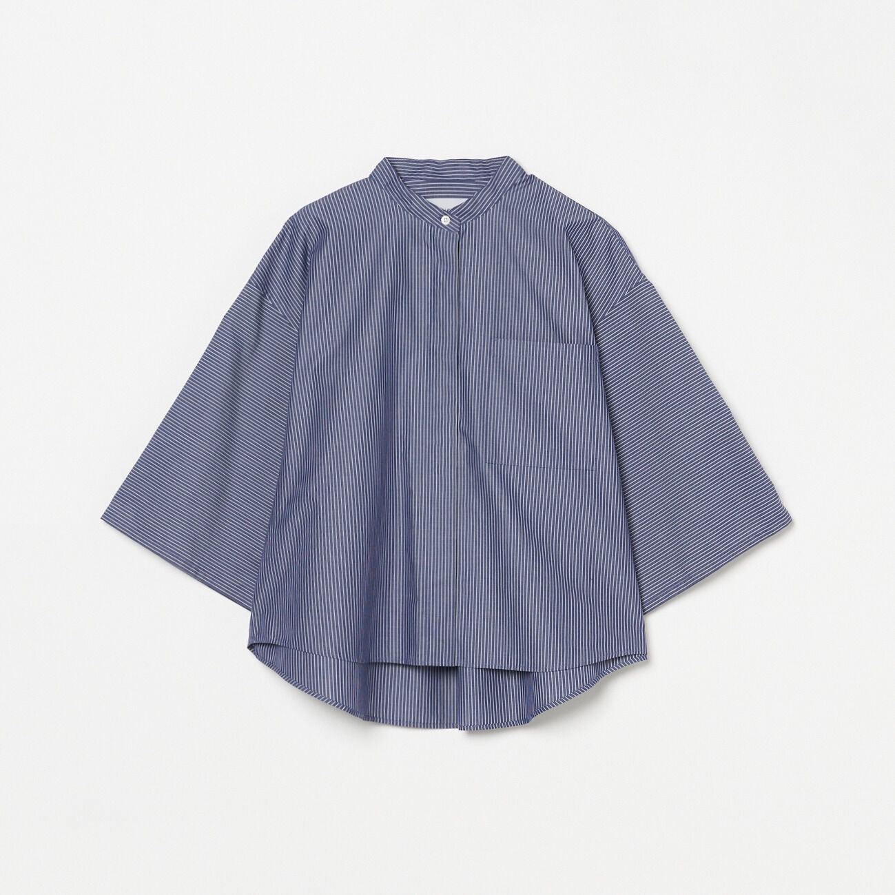 HELIOPOLE「HELIOPOLE BIG SLEEVE SHIRT」|シャツ・ブラウス|ブルー系