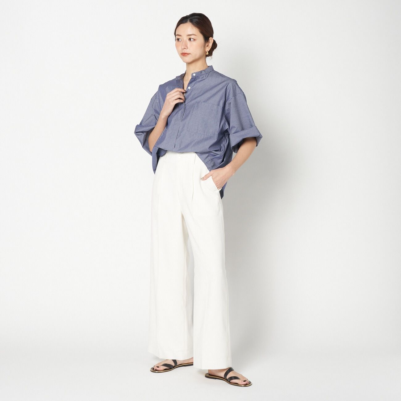 HELIOPOLE「HELIOPOLE BIG SLEEVE SHIRT」|シャツ・ブラウス|