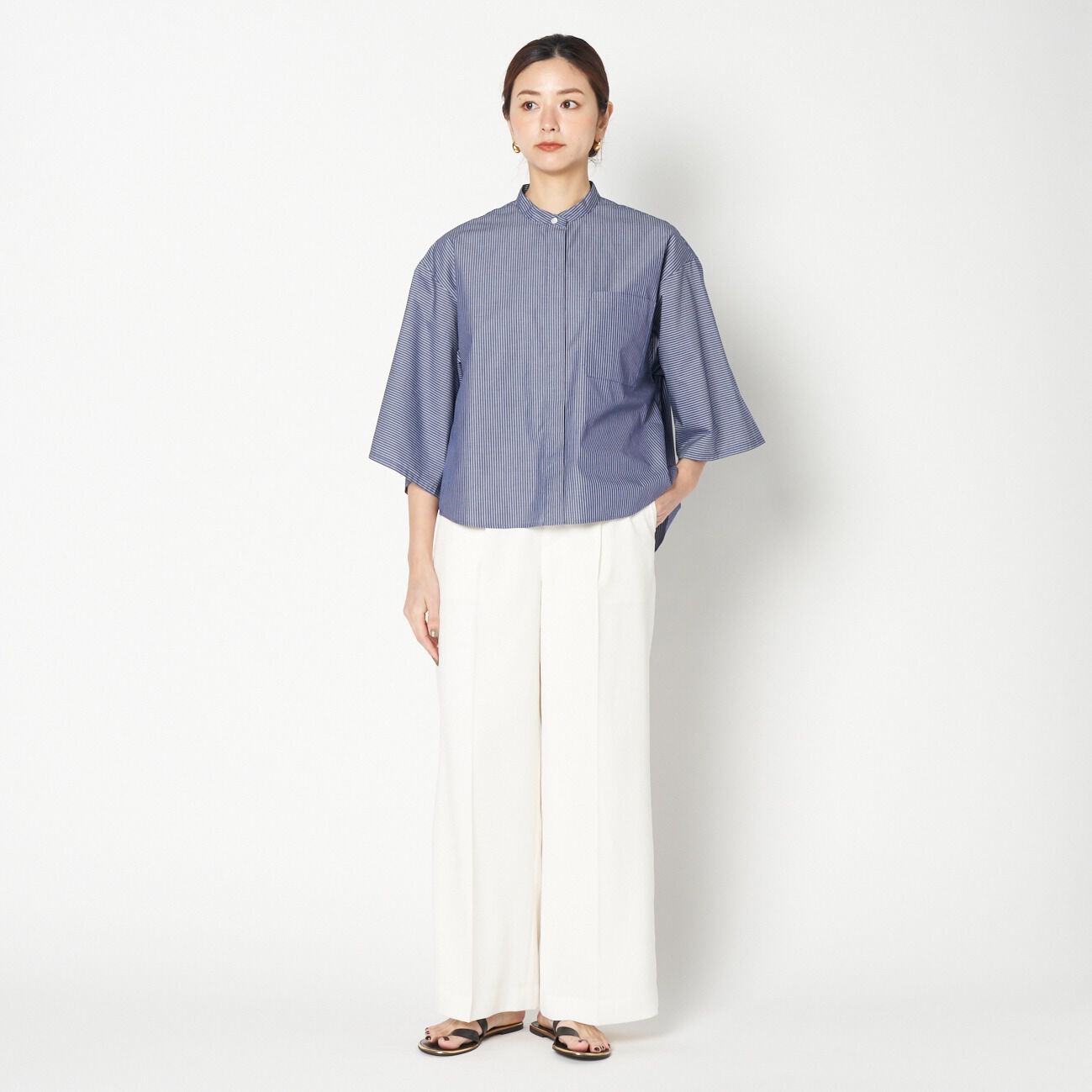 HELIOPOLE「HELIOPOLE BIG SLEEVE SHIRT」|シャツ・ブラウス|