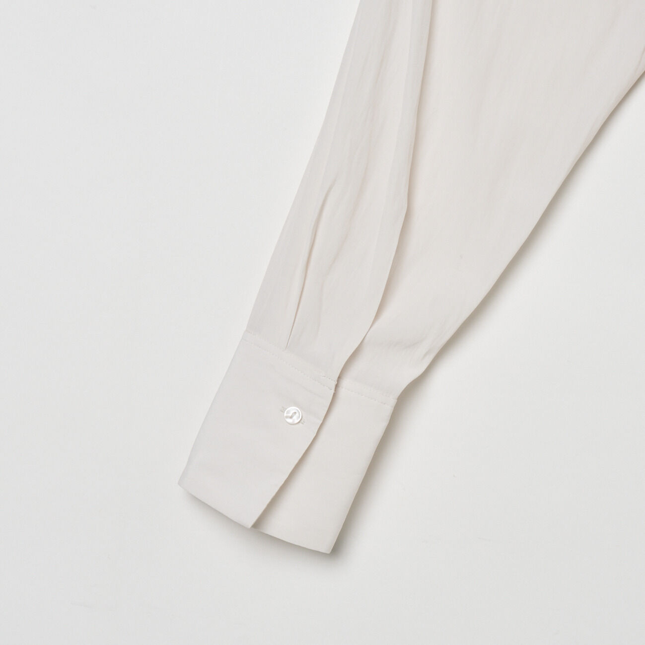 HELIOPOLE「HELIOPOLE CREPE COLLARLESS SHIRT」|シャツ・ブラウス|