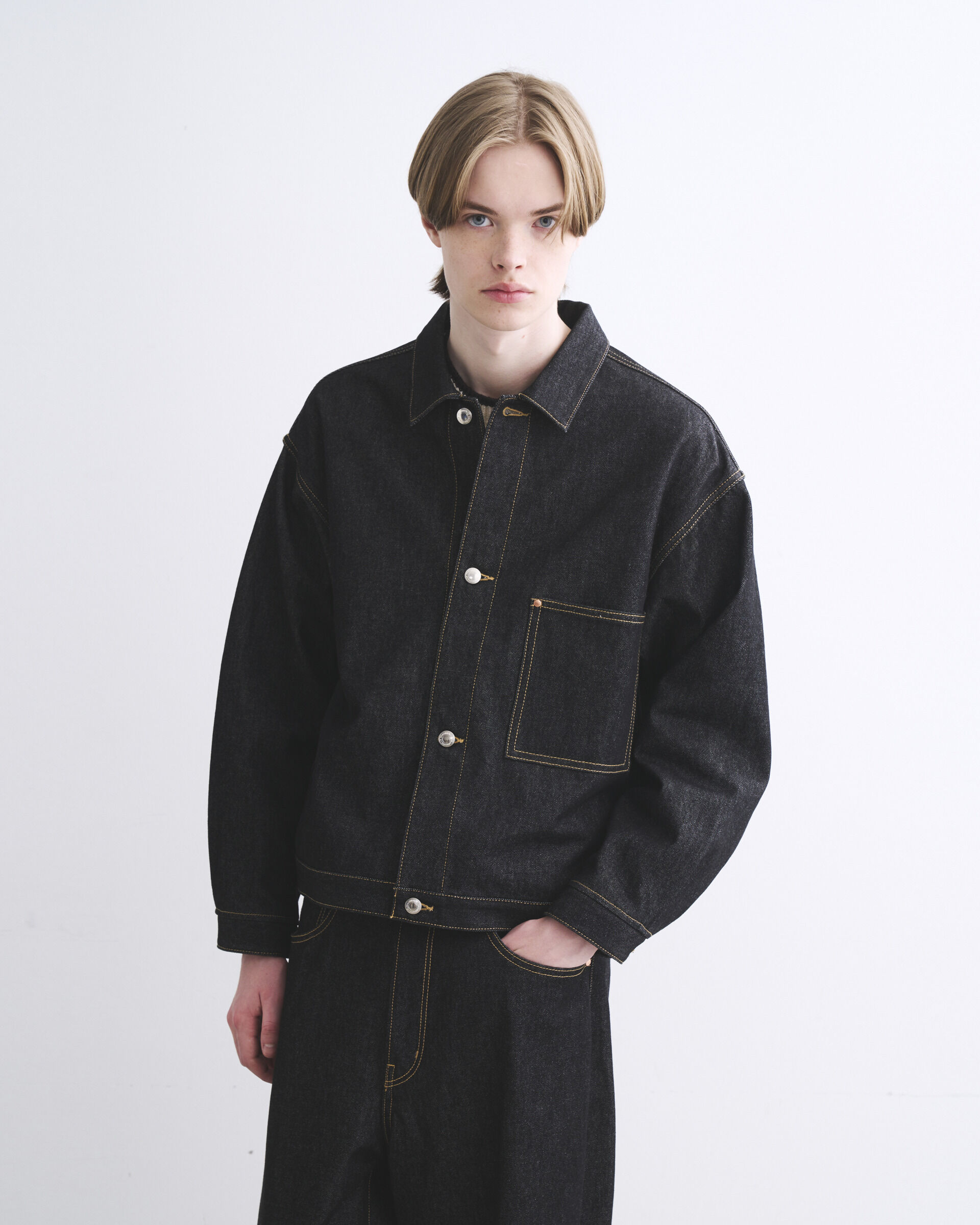 Traditional Weatherwear「WORK JACKET 001D」|その他|ﾌﾞﾗｯｸ ﾜﾝ ｳｫｯｼｭ