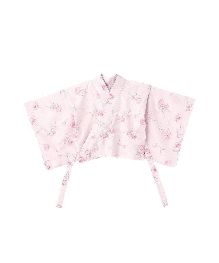 Maison de FLEUR「【セパレート/兵児帯セット】ローズリボン セパレート浴衣」|その他|