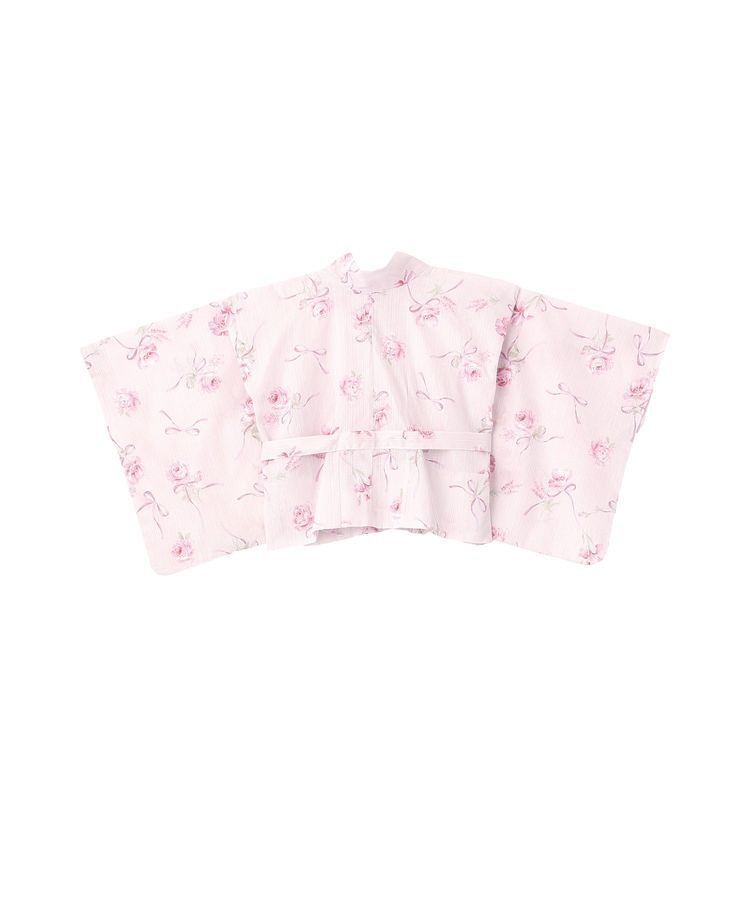 Maison de FLEUR「【セパレート/兵児帯セット】ローズリボン セパレート浴衣」|その他|