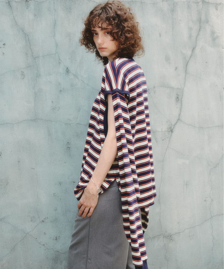GARAGE OF GOOD CLOTHING「マルチボーダー2WAY ロングスリーブカットソー」|Tシャツ・カットソー|