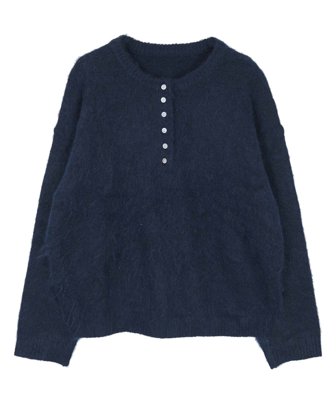 miette「ヘンリーネックシャギーニットプルオーバー」|ニット・セーター|