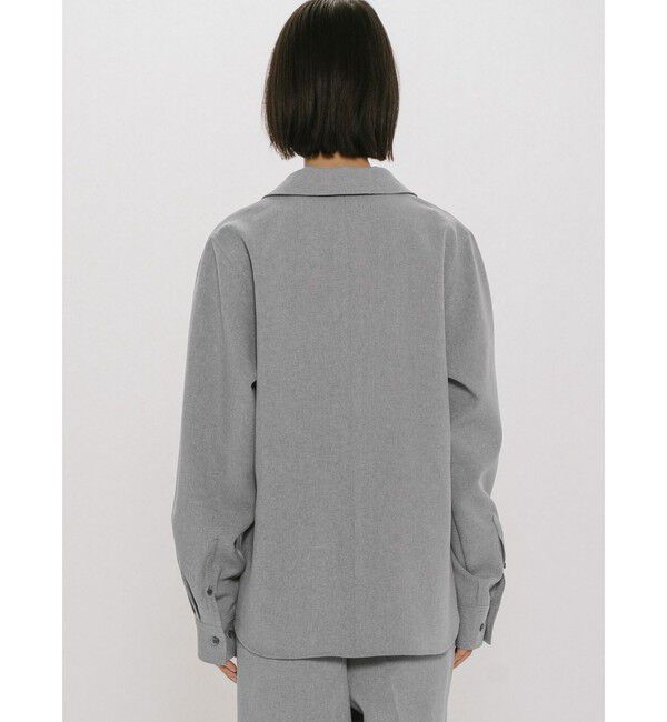 MIDIUMISOLID「MIDIUMISOLID for Ladies テーラードシャツ」|シャツ・ブラウス|
