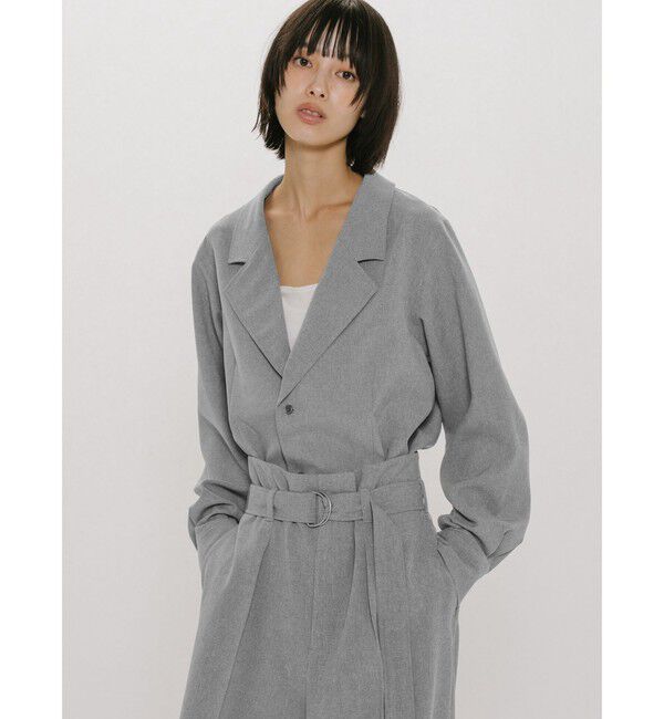 MIDIUMISOLID「MIDIUMISOLID for Ladies テーラードシャツ」|シャツ・ブラウス|