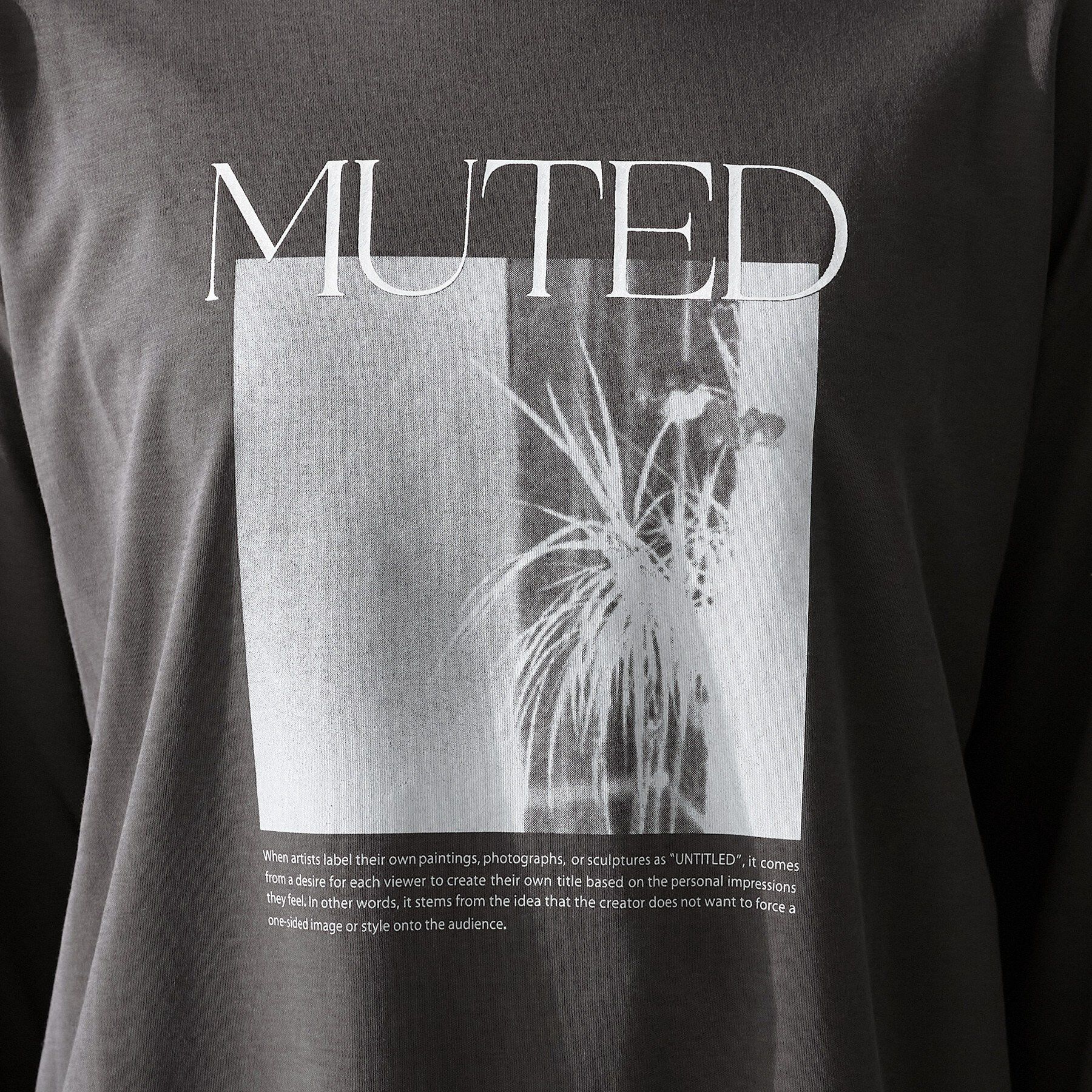 UNTITLED「【ロゴ・プリント】フォトグラフィックロンT」|Tシャツ・カットソー|